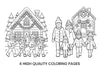 Winter Family Fun Coloring Books