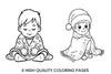 Cozy Babies Winter Coloring Books