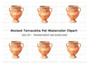 Ancient Greek Amphora Clipart Bundle