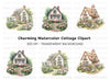 Charming Cottage Clipart Bundle