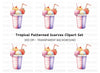 Ice Cream Milkshake Clipart Bundle