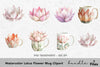 Lotus Flower Clipart Bundle