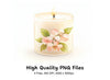 Scented Candle Clipart Bundle