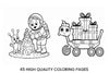 Christmas Astronauts Fun Coloring Books