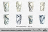 Marble Tumbler Clipart Bundle