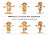Cute Scarecrow Clipart Bundle