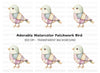 Quilted Bird Clipart Bundle