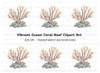 Beautiful Coral Clipart Bundle