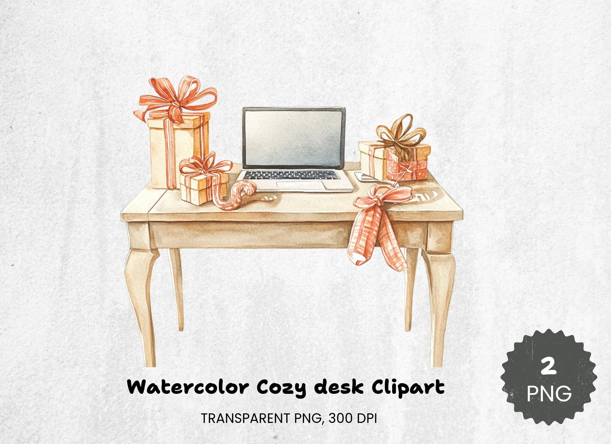 Cozy Desk Clipart Bundle - CraftNest - Digital Crafting and Art