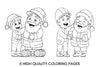 Santa's Workshop Magic Coloring Books