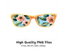 Summer Sunglasses Clipart Bundle