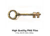 Vintage Skeleton Keys Clipart Bundle