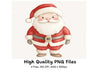 Cute Santa Claus Clipart Bundle