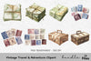 Vintage Travel Adventure Clipart Bundle