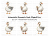 Adorable Goose Clipart Bundle