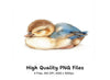 Cute Sleeping Duckling Clipart Bundle