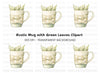 Green Leaves Clipart Bundle