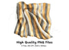 Striped Fabric Texture Clipart Bundle