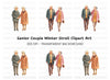 Elderly Couple Clipart Bundle