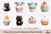 Kawaii Halloween Clipart Bundle for Spooky Fun