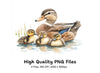 Duck and Duckling Clipart Bundle