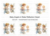Sweet Baby Angels Clipart Bundle