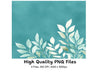 Botanical Leaf Clipart Bundle