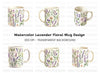 Lavender Field Clipart Bundle