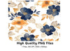 Floral Seamless Pattern Clipart Bundle