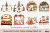 Festive Feline Holiday Clipart Bundle