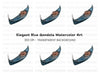 Elegant Venetian Gondola Clipart Bundle