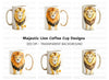 Majestic Lion Designs Clipart Bundle