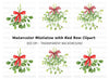 Mistletoe Clipart Bundle