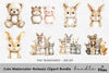 Cute Animals Clipart Bundle
