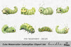 Cute Caterpillar Clipart Bundle