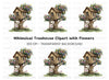 Charming Floral Treehouse Clipart Bundle