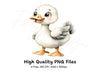 Cute Baby Duckling Clipart Bundle