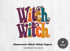 Witch Clipart Bundle for Halloween Designs - CraftNest - Digital Crafting and Art
