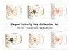 Elegant Butterfly Clipart Bundle