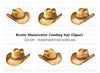 Cowboy Hat Clipart Bundle