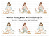 Women's Baking Clipart Bundle