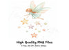 Fairies and Stars Clipart Bundle