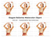 Ballerina Clipart Bundle