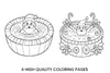 Santa Claus Hot Tub Coloring Books