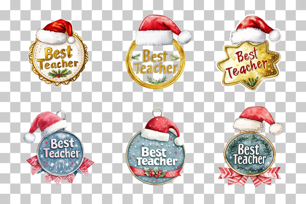 Best Teacher Award Clipart Bundle - CraftNest - Digital Crafting and Art