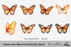 Monarch Butterfly Clipart Bundle