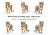 Majestic Tiger Clipart Bundle