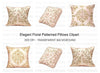 Elegant Floral Pattern Pillow Clipart Bundle
