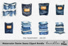 Denim Jeans Clipart Bundle