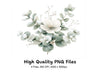 Eucalyptus Winter Flower Clipart Bundle